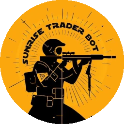 Sunrise trader bot logo - trade Tron tokens with sunrise